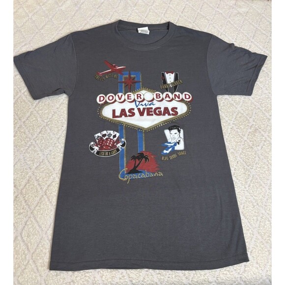 Dover Pa High School Marching Band Viva Las Vegas Tour Dates 2 Sided Tee Size S - Picture 1 of 11